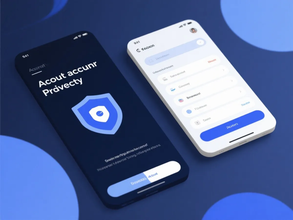 帳戶安全與隱私保護示意圖