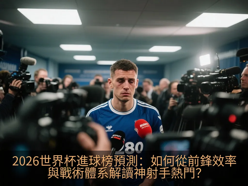 2026世界杯進球榜預測：如何從前鋒效率與戰術體系解讀神射手熱門？