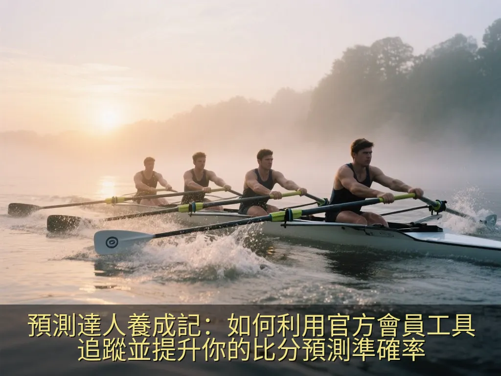 預測達人養成記：如何利用官方會員工具追蹤並提升你的比分預測準確率